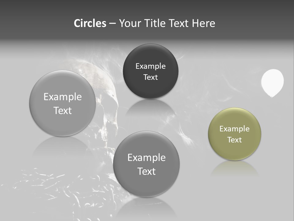 Anatomy Smoke Mist PowerPoint Template