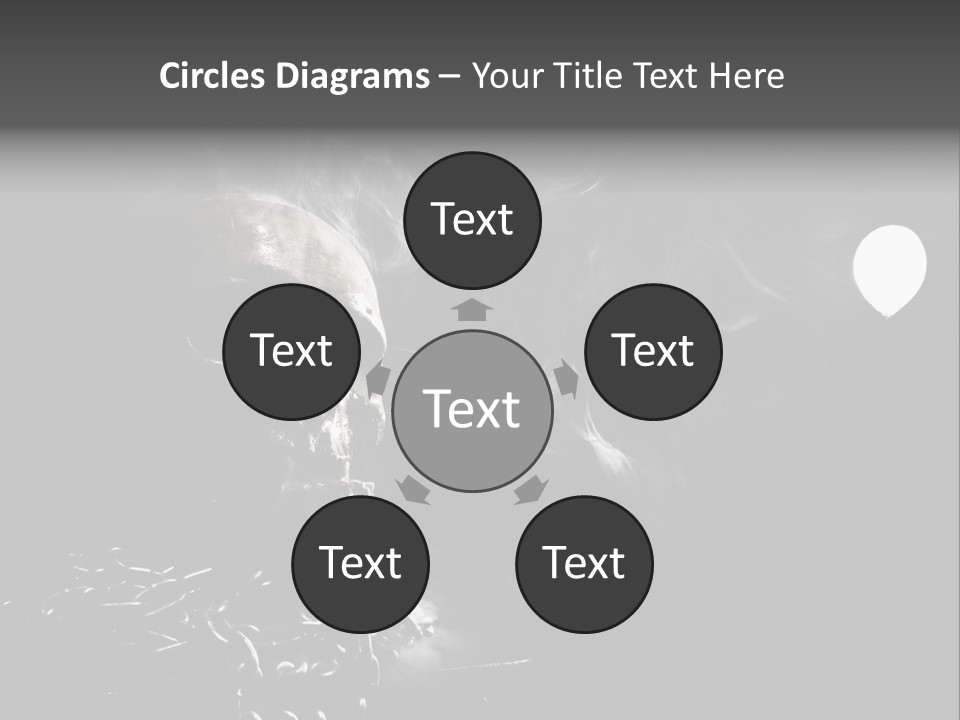 Anatomy Smoke Mist PowerPoint Template