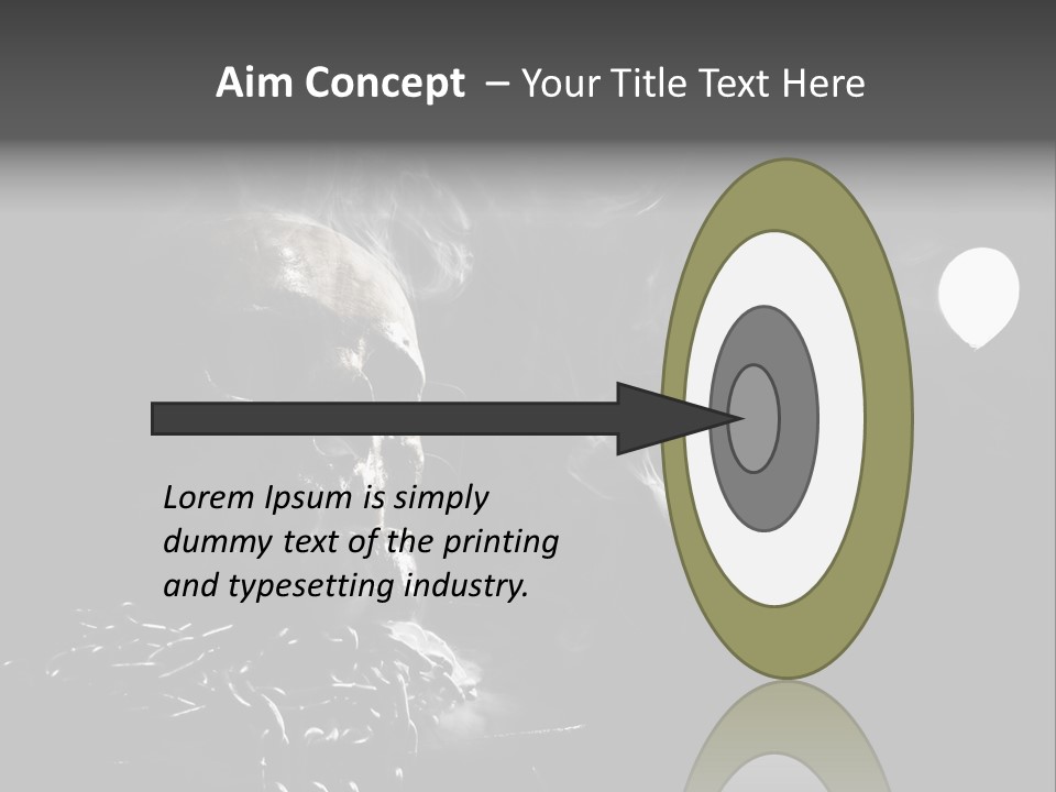 Anatomy Smoke Mist PowerPoint Template