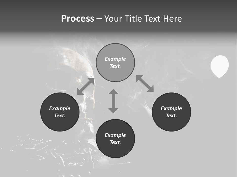 Anatomy Smoke Mist PowerPoint Template