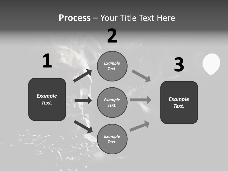 Anatomy Smoke Mist PowerPoint Template