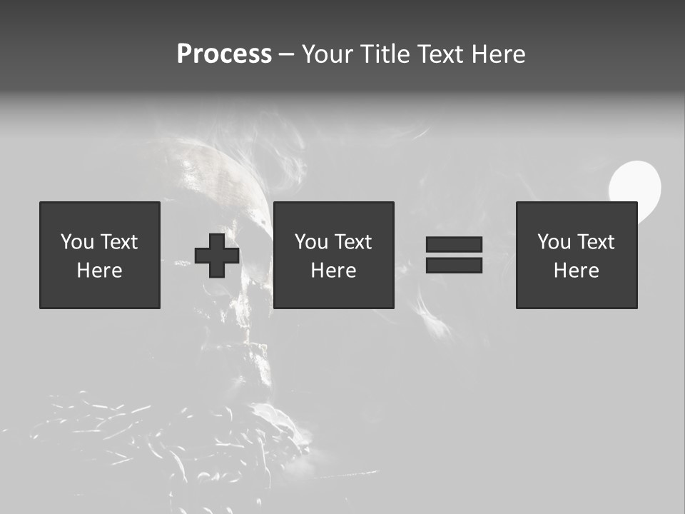 Anatomy Smoke Mist PowerPoint Template