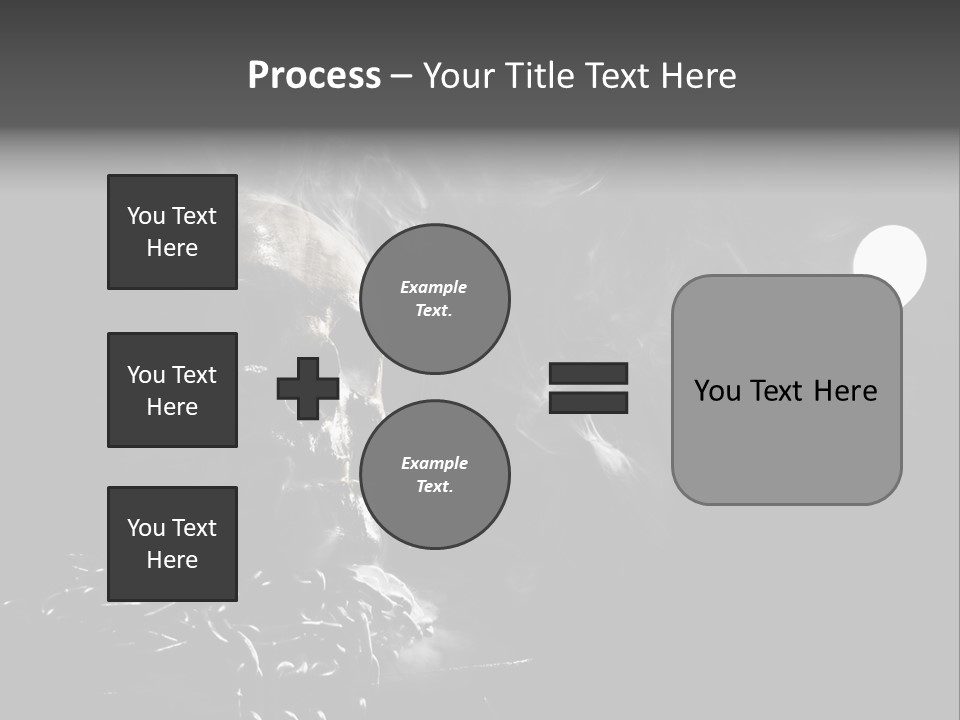 Anatomy Smoke Mist PowerPoint Template