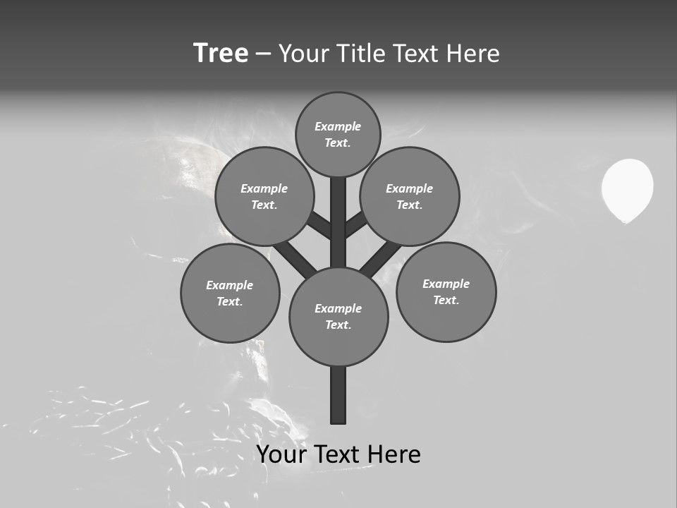 Anatomy Smoke Mist PowerPoint Template