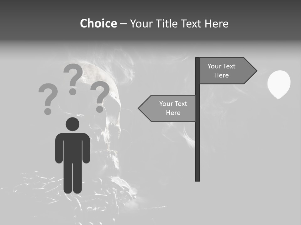 Anatomy Smoke Mist PowerPoint Template