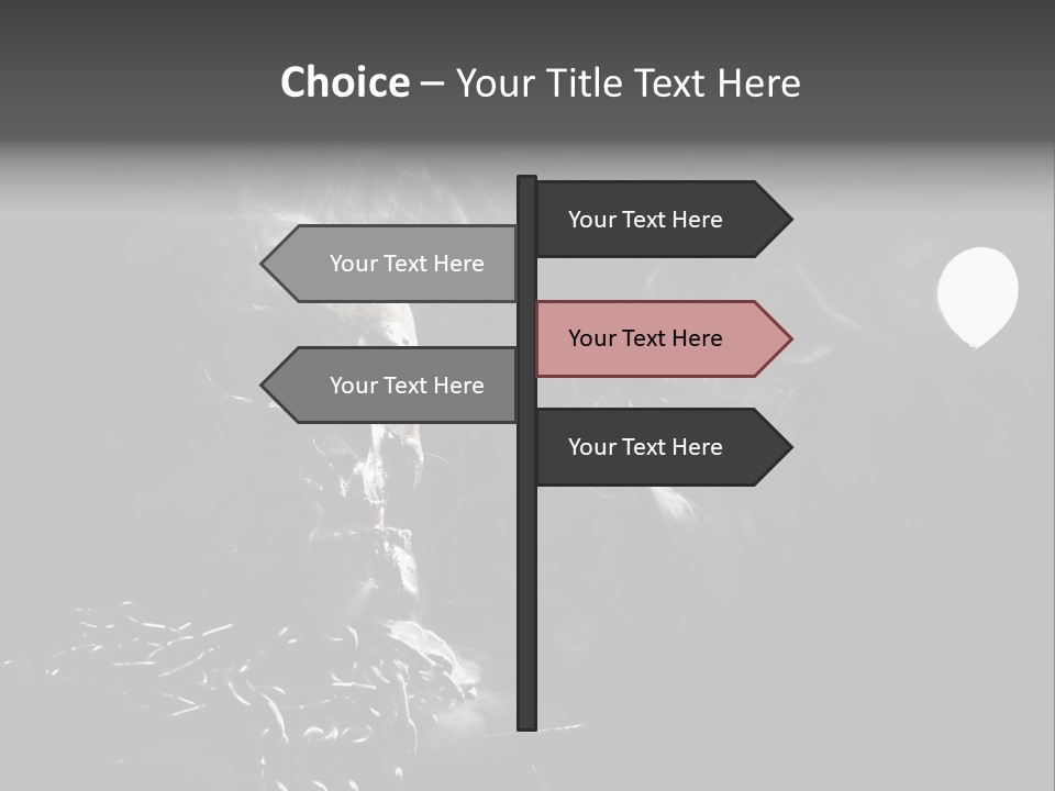 Anatomy Smoke Mist PowerPoint Template