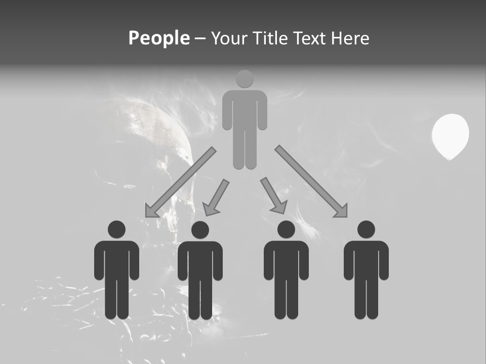 Anatomy Smoke Mist PowerPoint Template