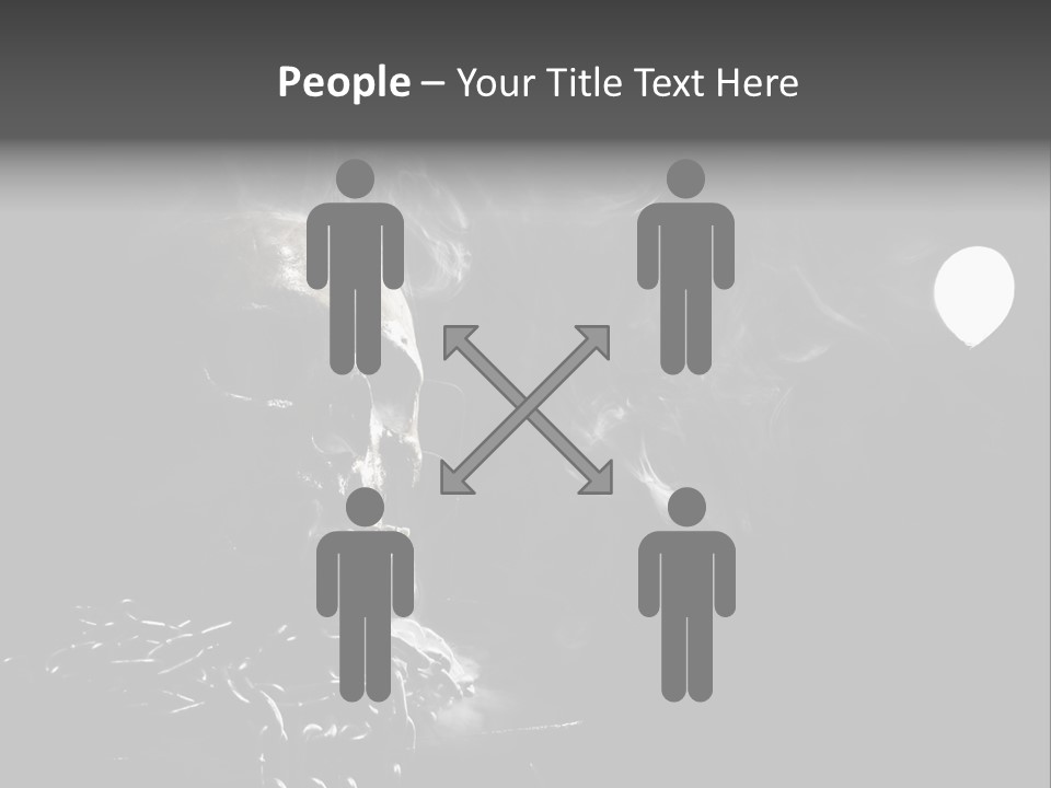 Anatomy Smoke Mist PowerPoint Template