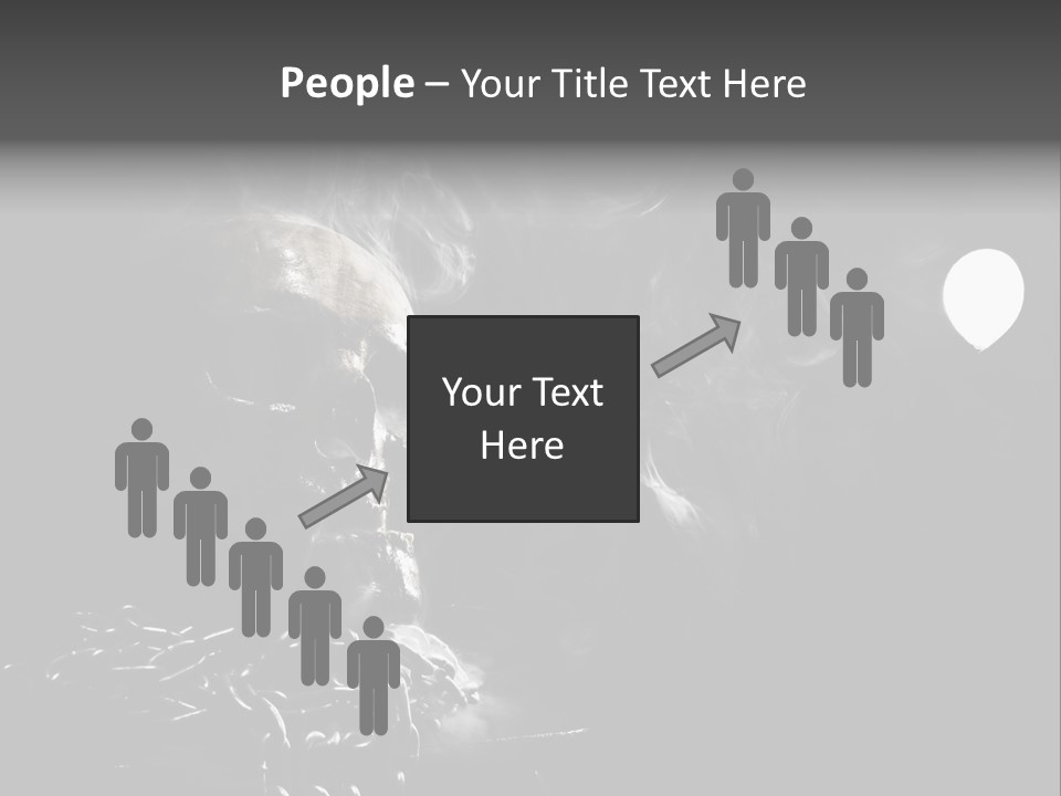 Anatomy Smoke Mist PowerPoint Template