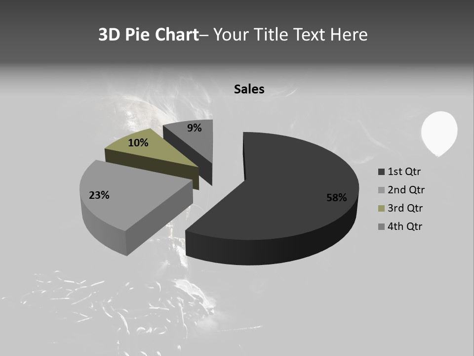 Anatomy Smoke Mist PowerPoint Template