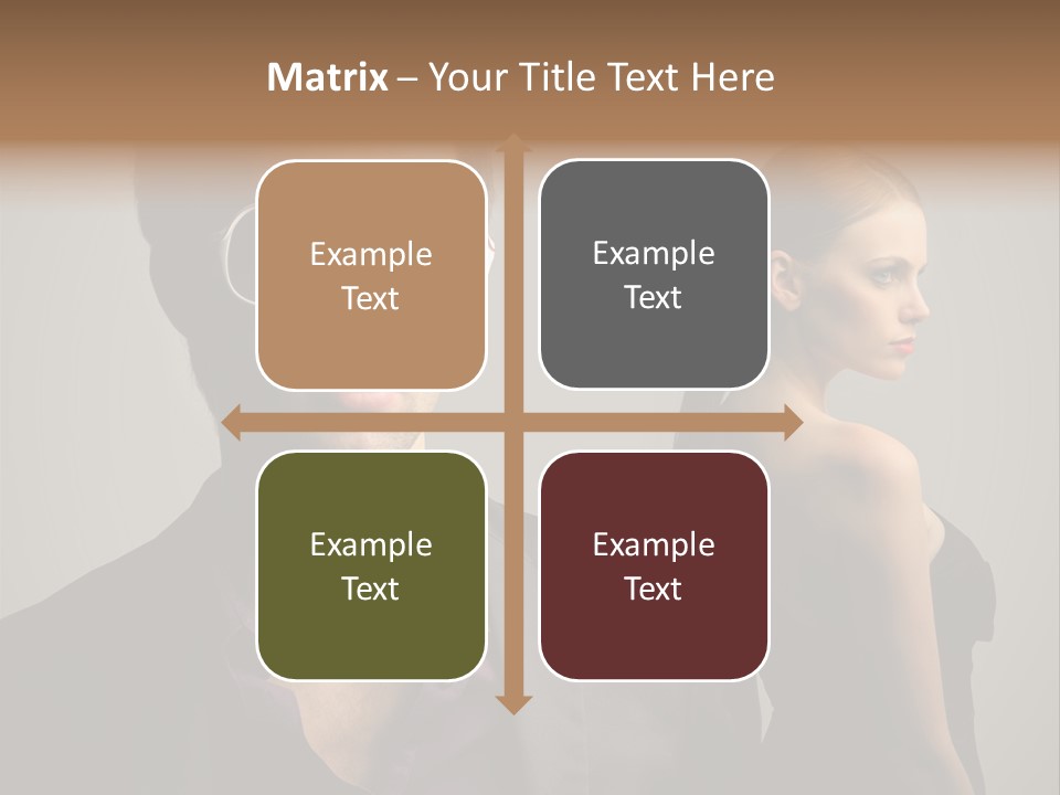 Sexy Girl Sunglasses PowerPoint Template