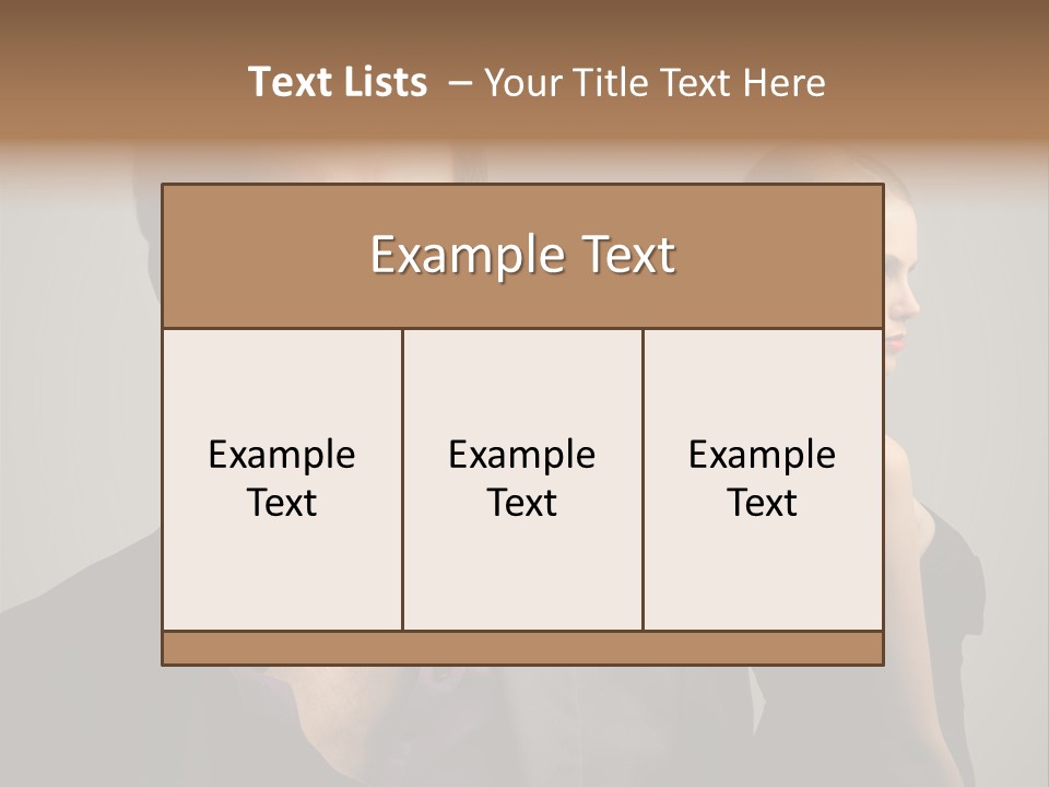 Sexy Girl Sunglasses PowerPoint Template