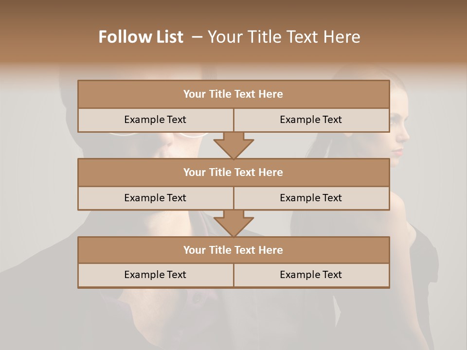 Sexy Girl Sunglasses PowerPoint Template