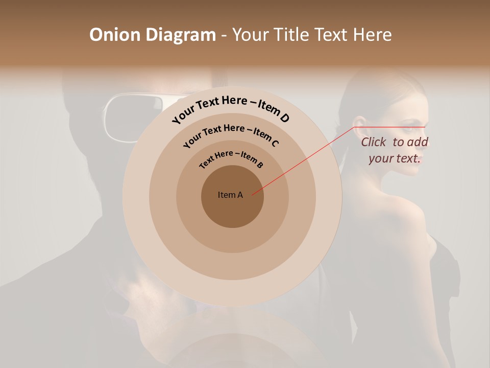 Sexy Girl Sunglasses PowerPoint Template