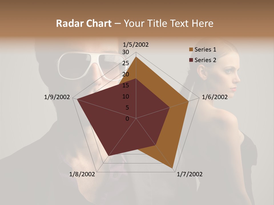 Sexy Girl Sunglasses PowerPoint Template