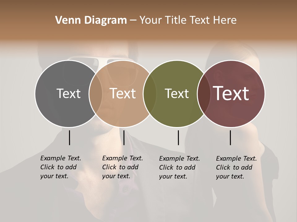 Sexy Girl Sunglasses PowerPoint Template