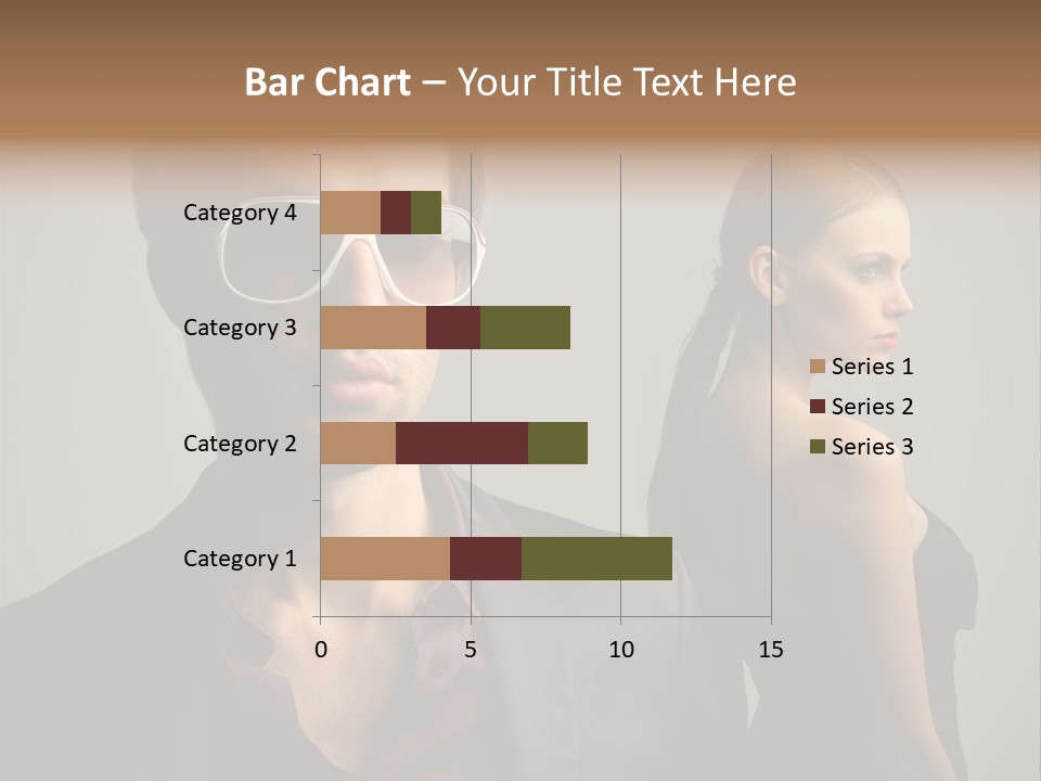 Sexy Girl Sunglasses PowerPoint Template