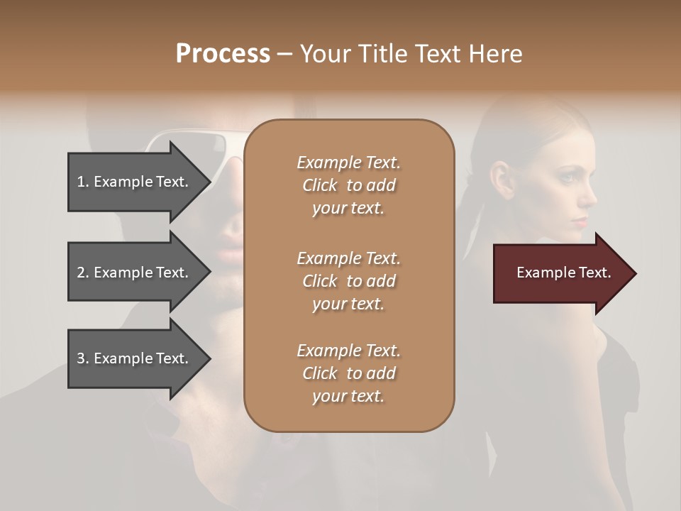 Sexy Girl Sunglasses PowerPoint Template