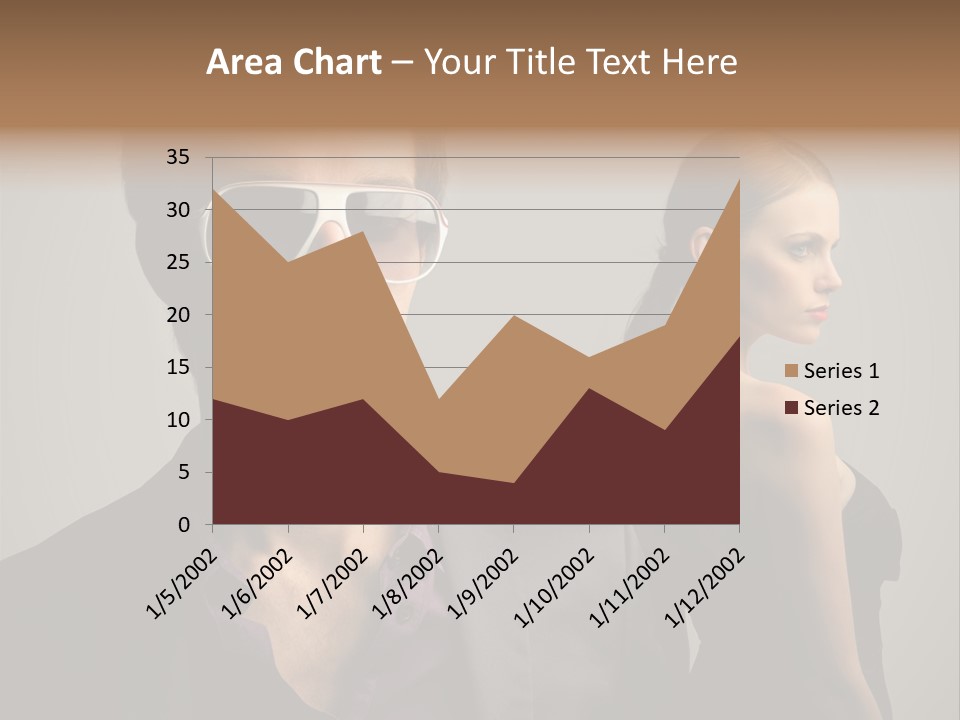 Sexy Girl Sunglasses PowerPoint Template