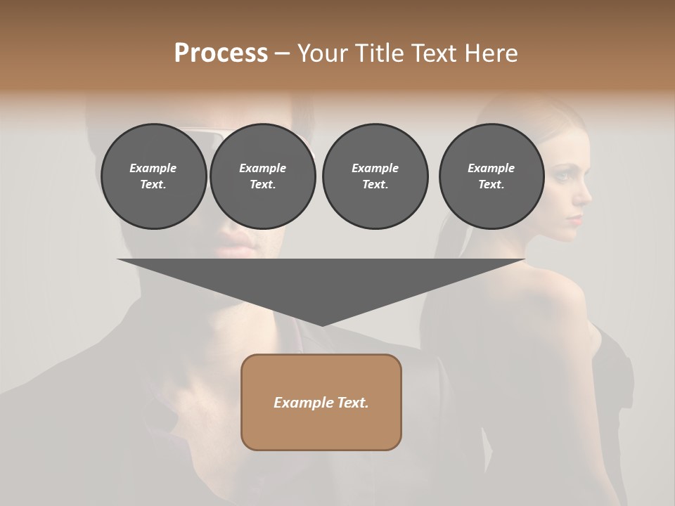 Sexy Girl Sunglasses PowerPoint Template