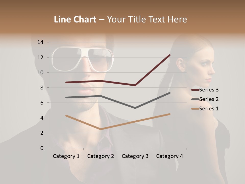 Sexy Girl Sunglasses PowerPoint Template