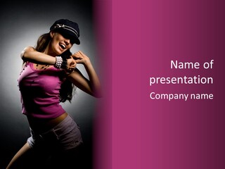 Attractive Disco Studio PowerPoint Template