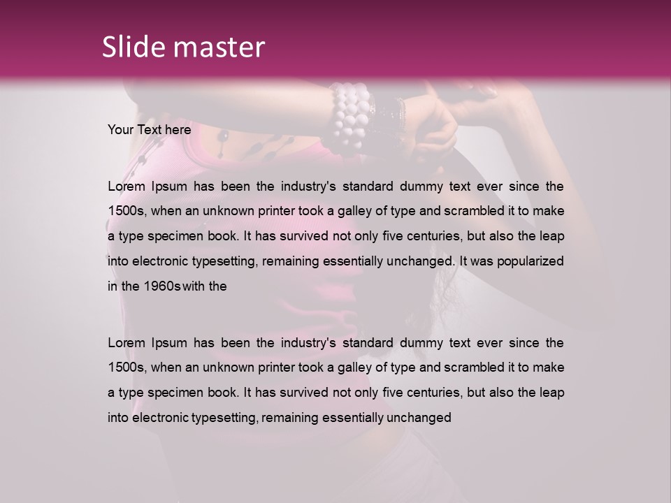 Attractive Disco Studio PowerPoint Template