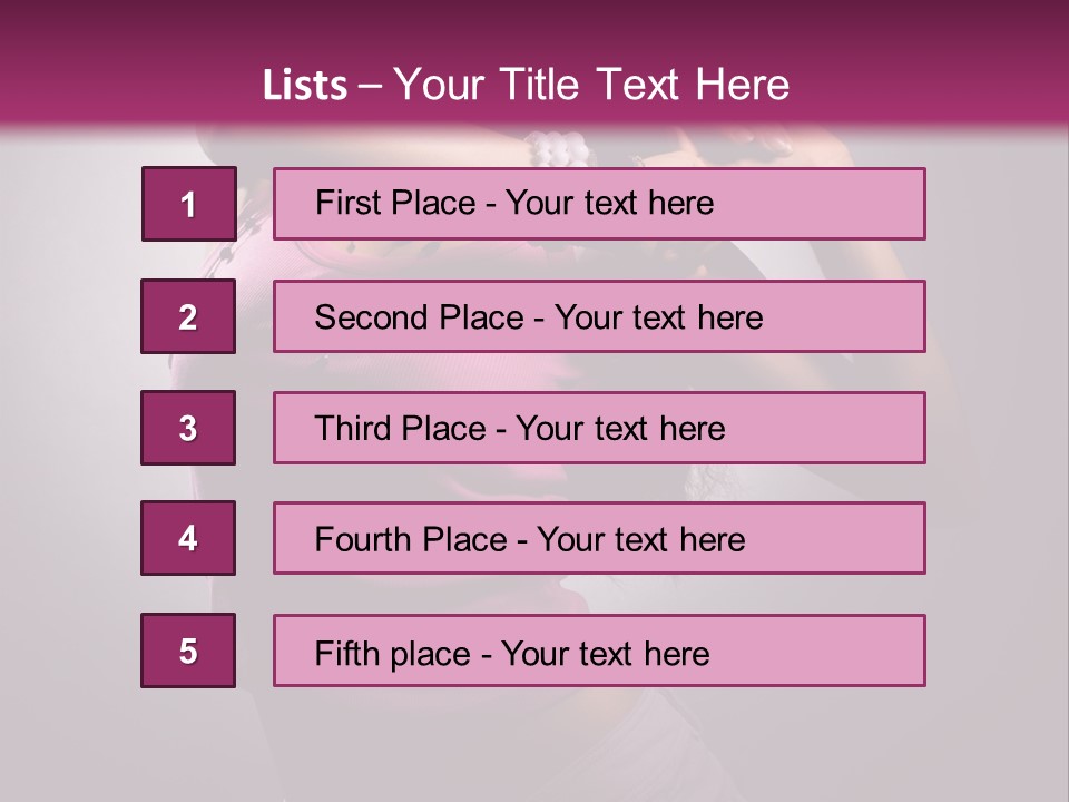 Attractive Disco Studio PowerPoint Template