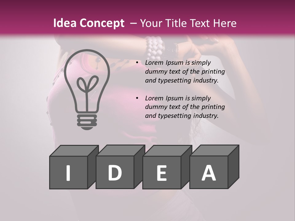 Attractive Disco Studio PowerPoint Template