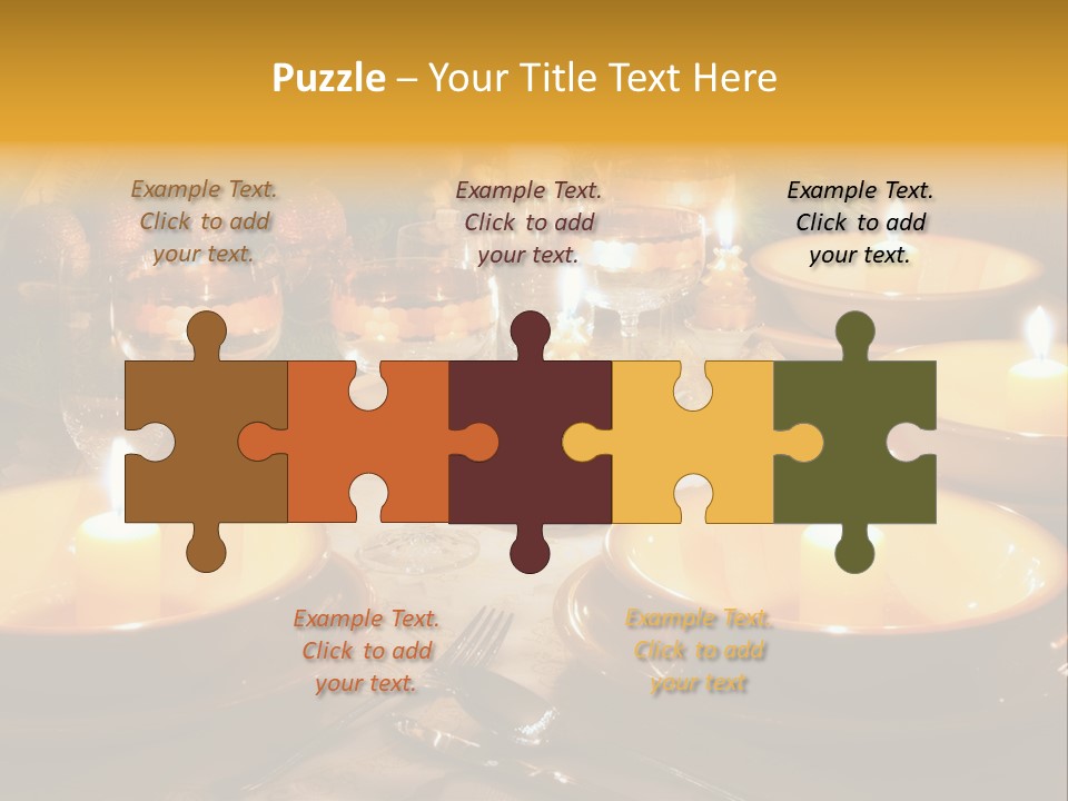 Glass Plate Christmas PowerPoint Template