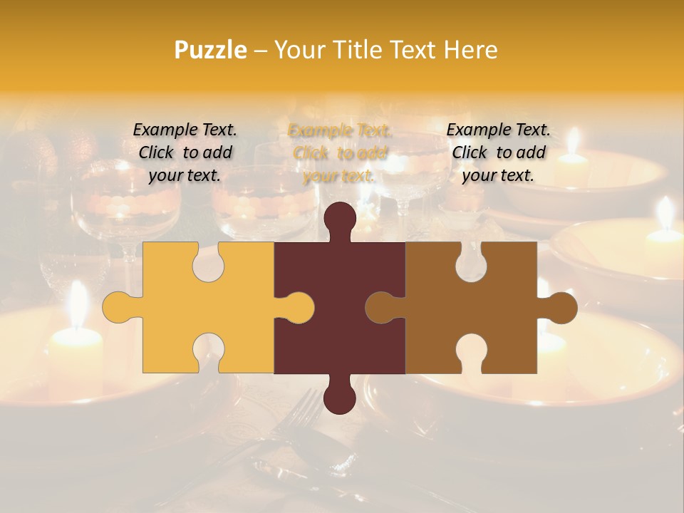 Glass Plate Christmas PowerPoint Template