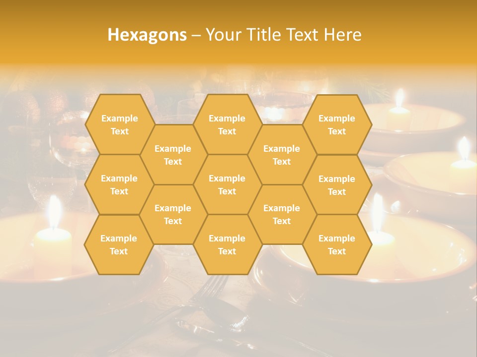 Glass Plate Christmas PowerPoint Template