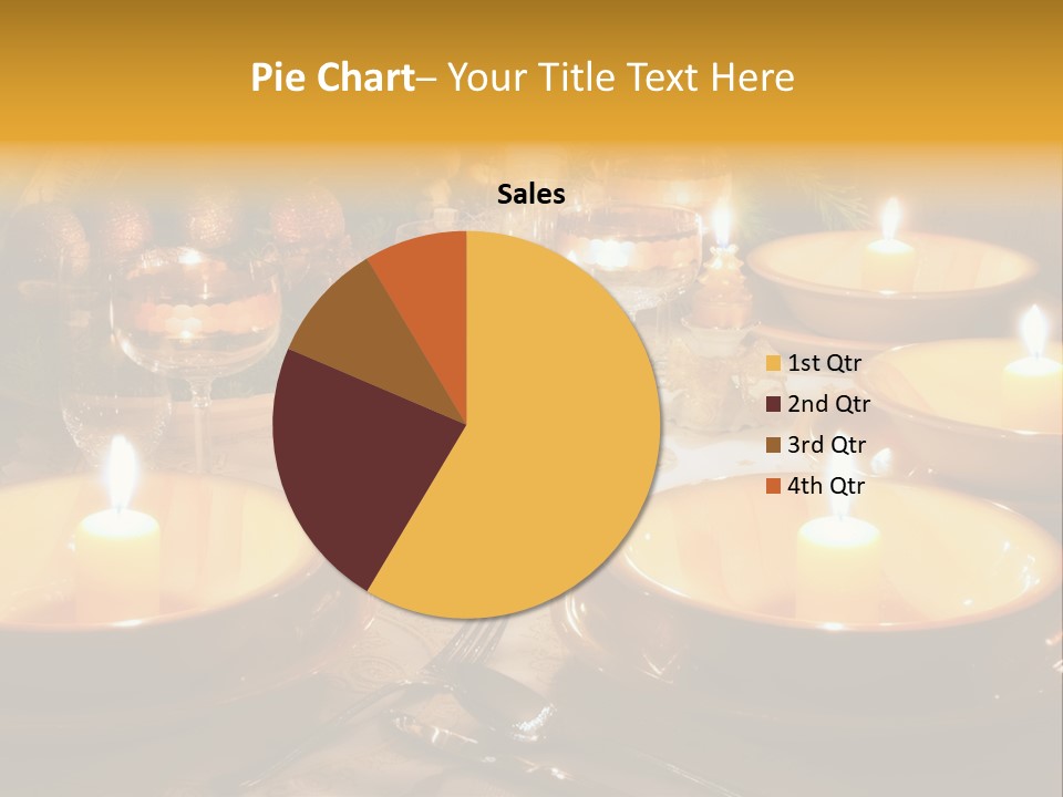Glass Plate Christmas PowerPoint Template