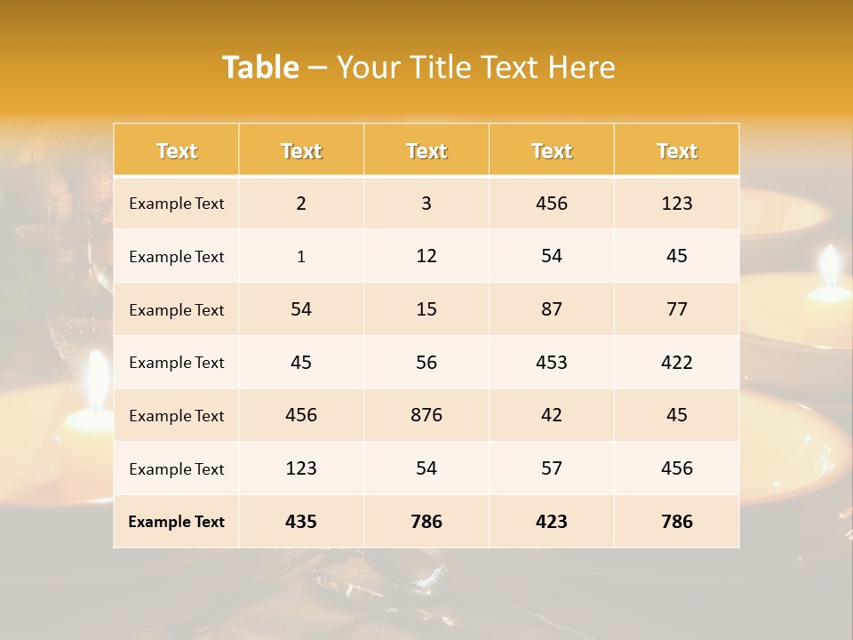 Glass Plate Christmas PowerPoint Template