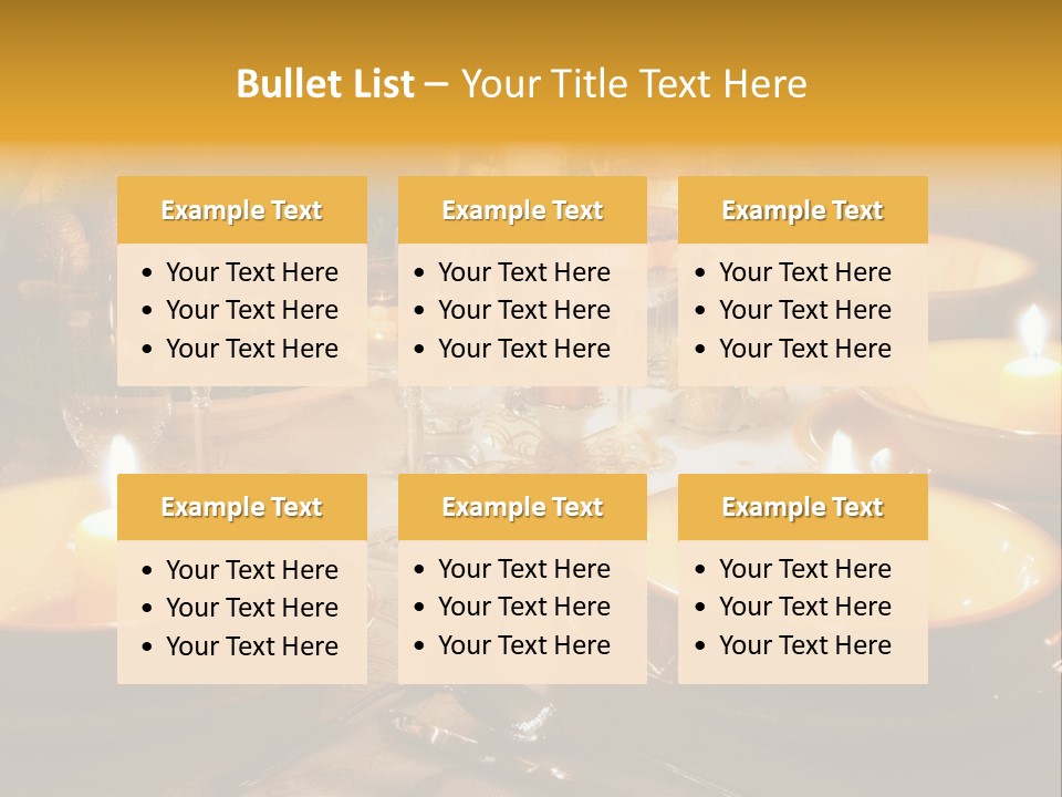 Glass Plate Christmas PowerPoint Template