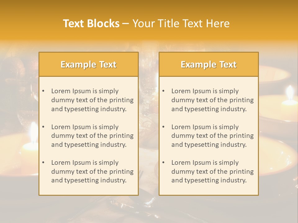 Glass Plate Christmas PowerPoint Template