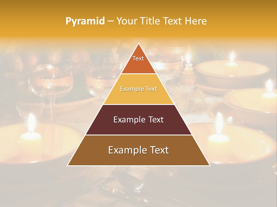 Glass Plate Christmas PowerPoint Template