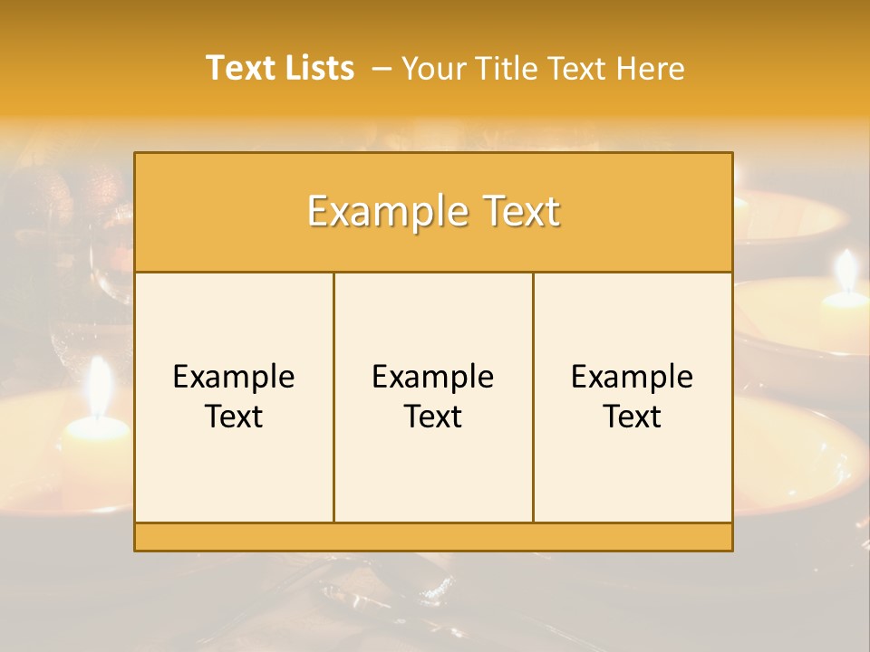 Glass Plate Christmas PowerPoint Template