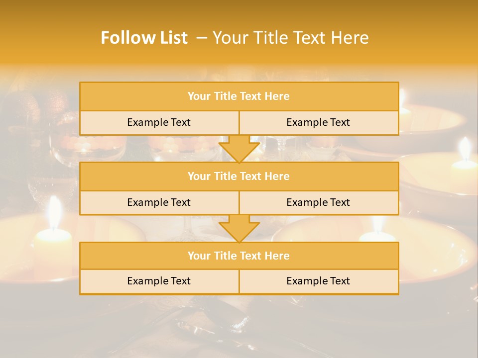Glass Plate Christmas PowerPoint Template