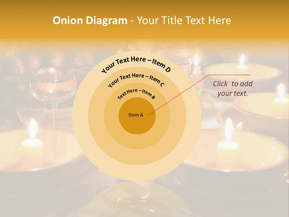 Glass Plate Christmas PowerPoint Template