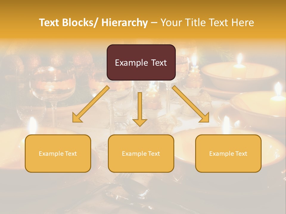 Glass Plate Christmas PowerPoint Template
