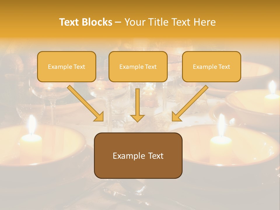 Glass Plate Christmas PowerPoint Template