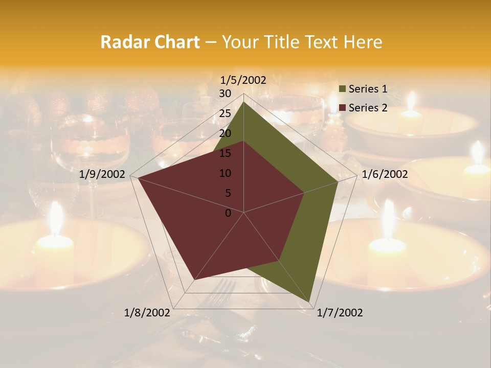 Glass Plate Christmas PowerPoint Template