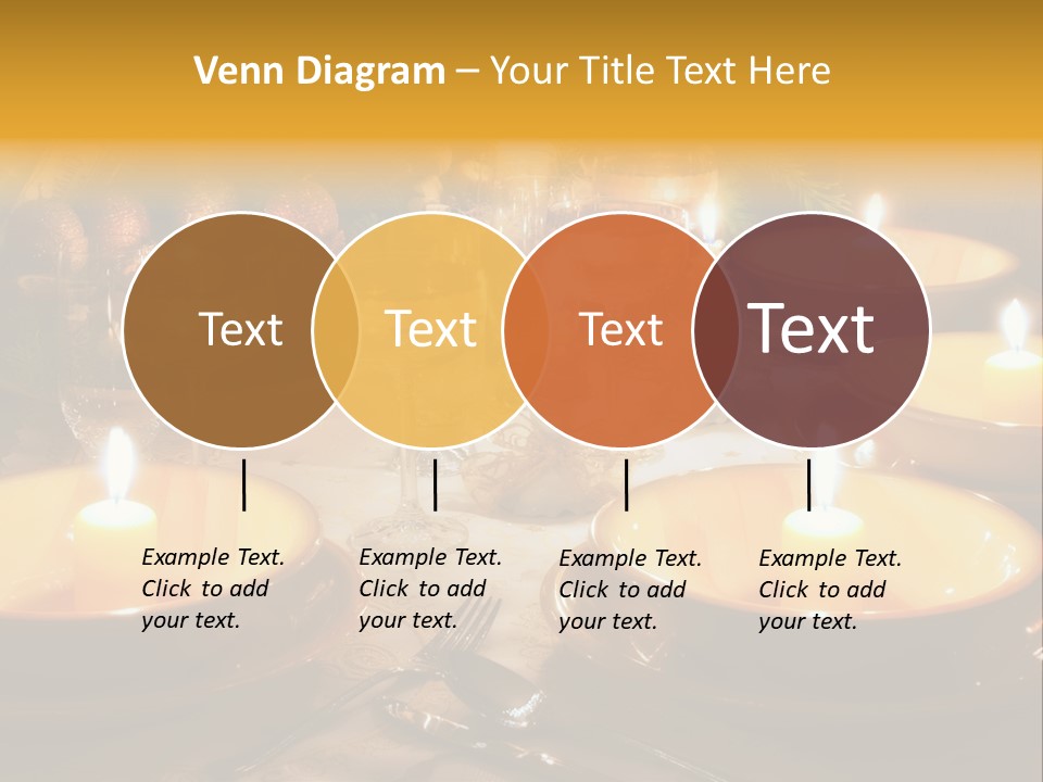 Glass Plate Christmas PowerPoint Template