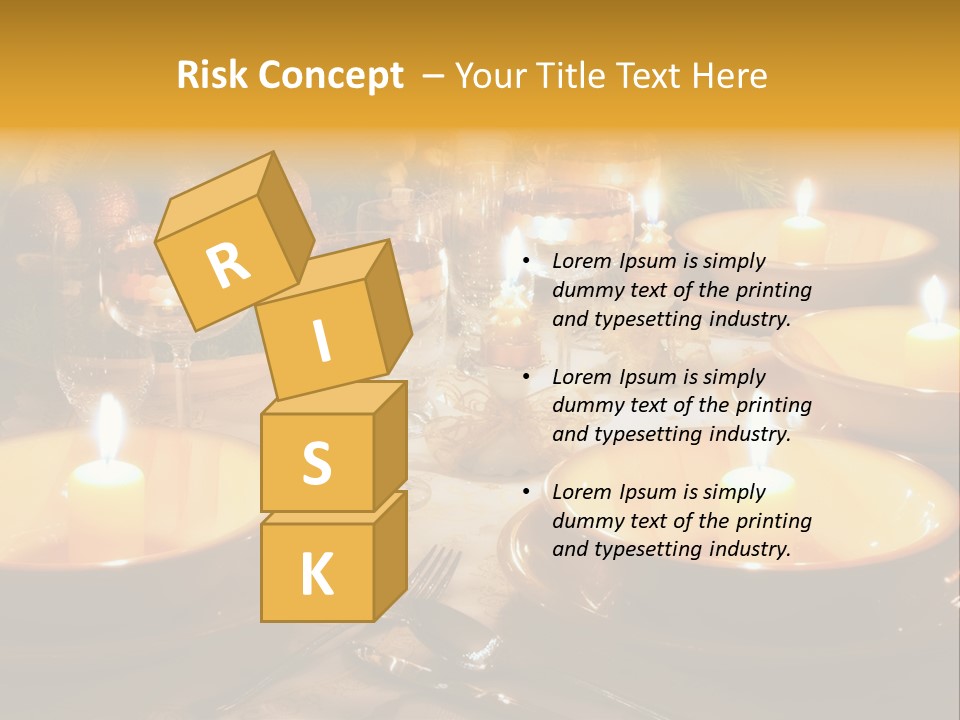 Glass Plate Christmas PowerPoint Template