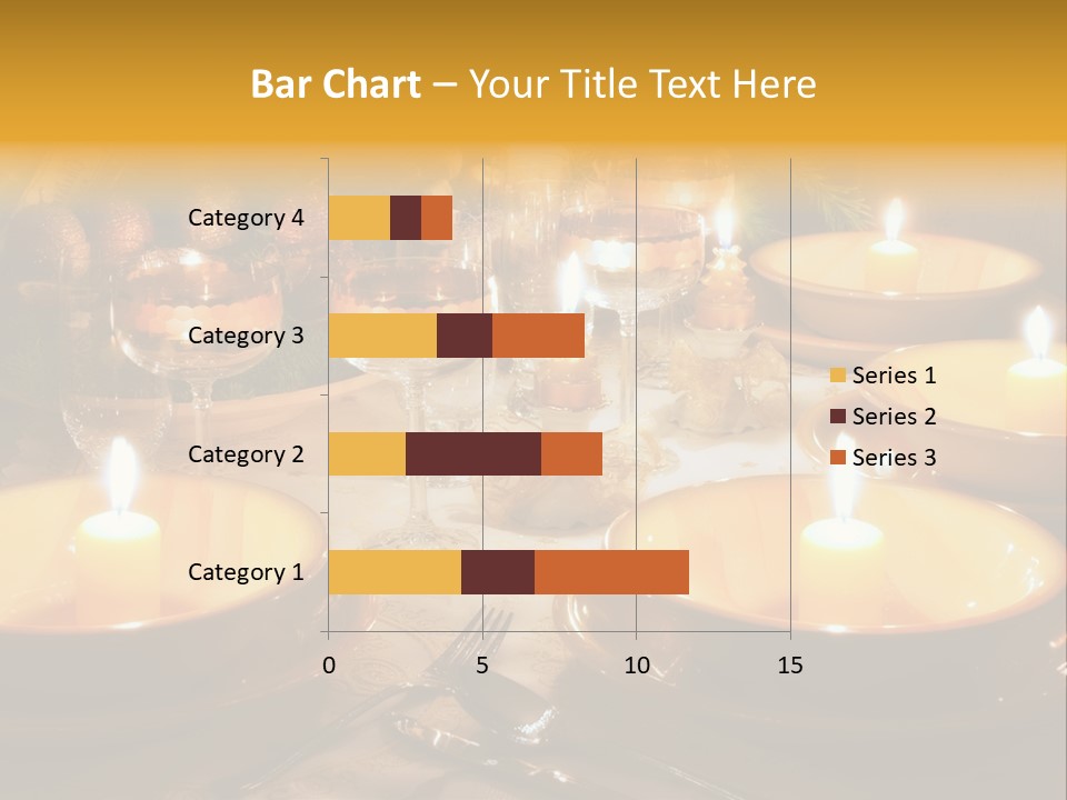 Glass Plate Christmas PowerPoint Template