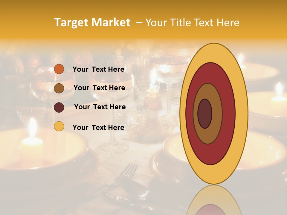 Glass Plate Christmas PowerPoint Template