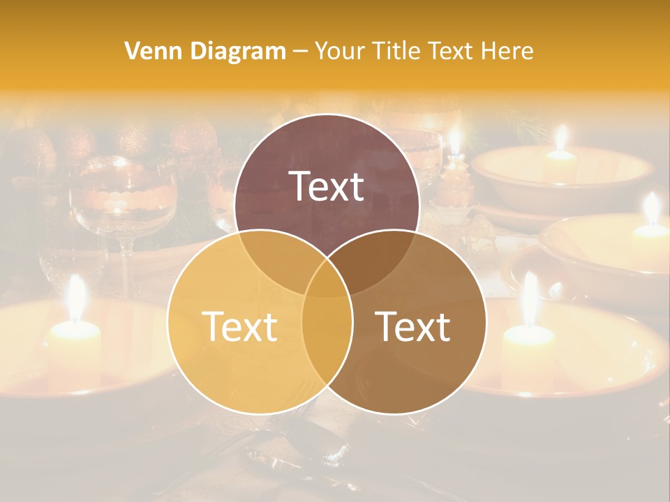 Glass Plate Christmas PowerPoint Template