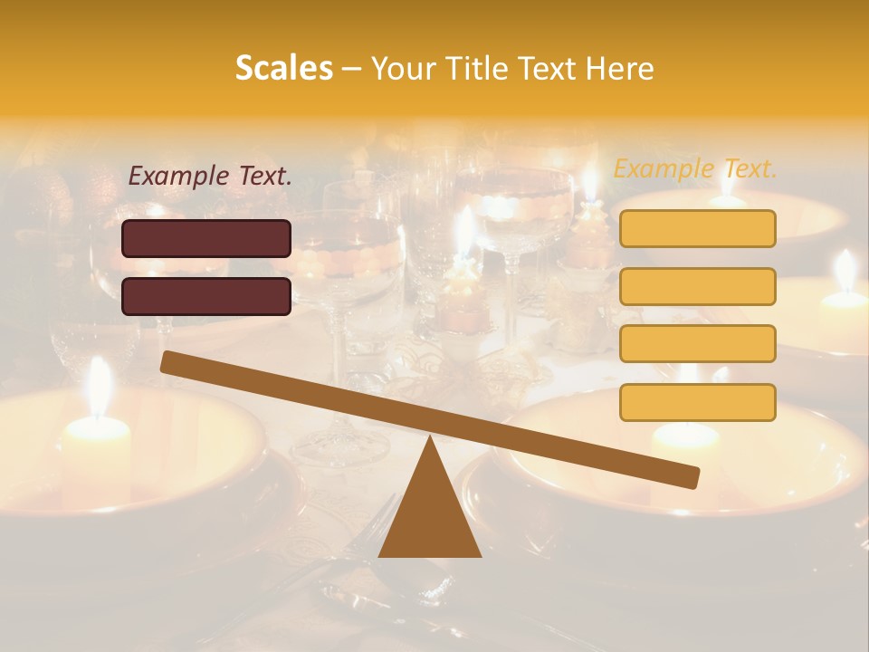 Glass Plate Christmas PowerPoint Template