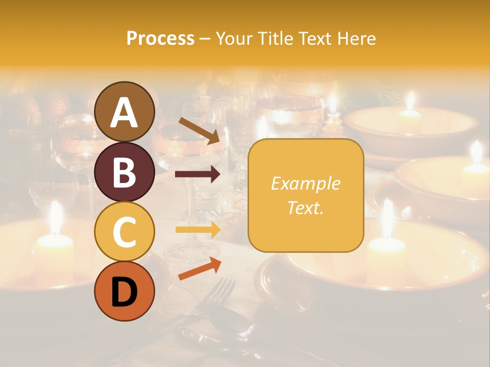 Glass Plate Christmas PowerPoint Template